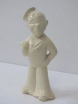 BOVEY POTTERY "Our Gang", figure of a Sailor, 20cm