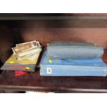 VINTAGE POSTCARDS, 2 blue albums containing over 300 postcards, including many Commonwealth