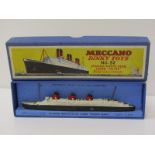 DINKY TOYS, boxed model no 52, Cunard - The White Star Liner no 534", original box good condition