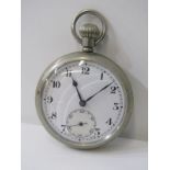 MILITARY POCKET WATCH, appears in overall good condition, untested movement
