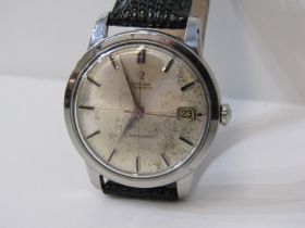 VINTAGE OMEGA SEAMASTER CROSSHAIR AUTOMATIC WRIST WATCH, with date aperture, watch appears to be