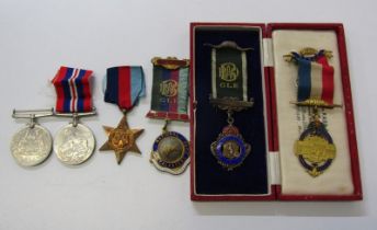 WORLD WAR I TRIO, Victory Medal, War Medal and Royal Navy Long Service and Good Conduct Medal