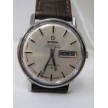 GENT'S OMEGA WRIST WATCH, stainless steel Omega Constellation, 35mm diameter watch (without the