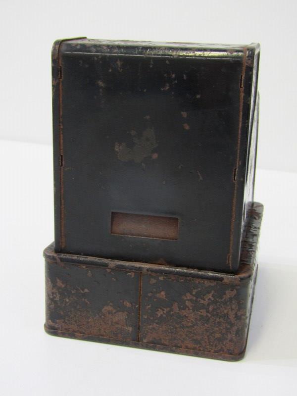 VINTAGE MONEY BOX, in the form of a cash register, "Uncle Sam's Penny Register Bank", 15cm height - Image 6 of 8
