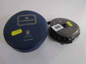 FLY FISHING, Hardy Brothers fly fishing reel, "The Uniqua" 3 3/4", with case