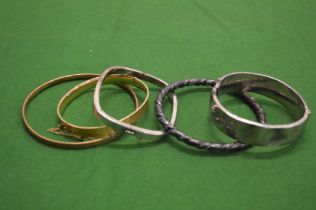 Various bangles.