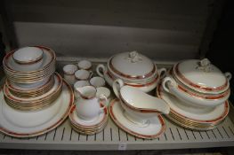 A comprehensive collection of Royal Worcester Beaufort dinnerware.