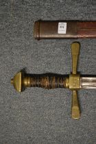 An early 20th century sword, possibly for theatrical use.