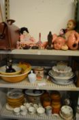 A quantity of china and other miscellaneous items.