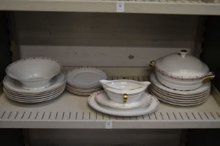 A quantity of Rosenthal Madeleine dinnerware.