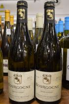 Bourgogne Chardonnay 2010 & 2015, 6 bottles.