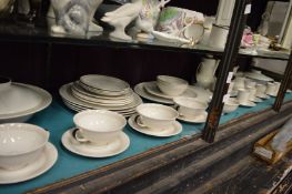 A quantity of Royal Doulton Morning Star dinnerware.