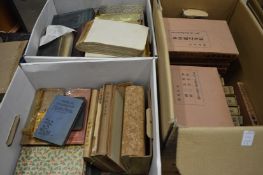 A quantity of Chinese books.