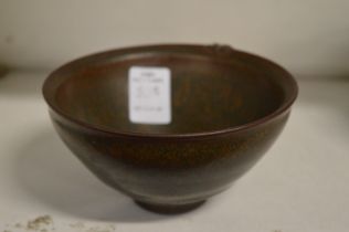 A Chinese hare's fur bowl.