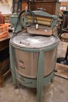 A Beatty model SB 1937 Coronation Commemorative washing machine with built -in mangle.