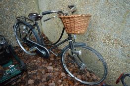 A Pashley hand built Victorian style ladies bicycle.