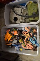 Action Man figures and accessories.