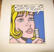 ROY LICHTENSTEIN 2005 Calendar, large folio, col. prints, ringbound (1).