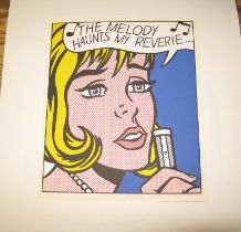 ROY LICHTENSTEIN 2005 Calendar, large folio, col. prints, ringbound (1).