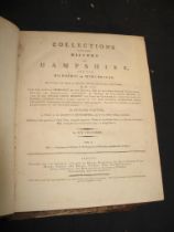 [HAMPSHIRE / CHANNEL ISLANDS] WARNER (R.) & "D. Y.", Collections for the History of Hampshire...