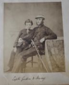 MILITARY PHOTOGRAPHS, approx. 18, various formats, possibly incl. Gordon of Khartoum (as a