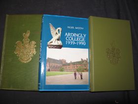ARDINGLY SCHOOL / COLLEGE, 3 x misc. books (3).