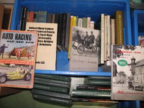 CARS / MOTORING, misc. collection of books (1 box).