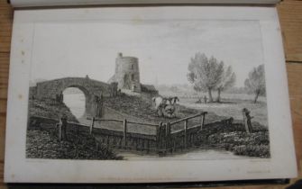 COOKE (W. B.) & OWEN (S.) Views on the Thames, 8vo, 1f. title, 1f. plate list, 84 engraved plates,