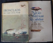 AMERICAN NAVY, 2 history books (2).