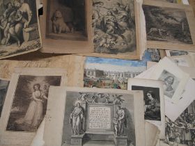 PRINTS, miscellaneous, after the Old Masters etc. (Q).