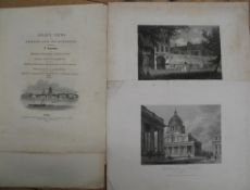 [PRINTS] collection of early 19th c. 40 engravings of London and its environs, 1804, unframed (48).