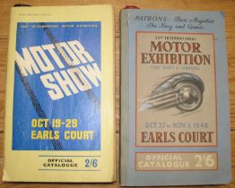 [MOTORING / EXHIBITIONS] 33rd International Motor Exhibition. Cars, Boats, Caravans, 8vo, illus.,