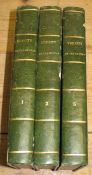 PARDOE (Miss) The City of the Sultan: and the Domestic Manners of the Turks in 1836..., 3 vols, 8vo,