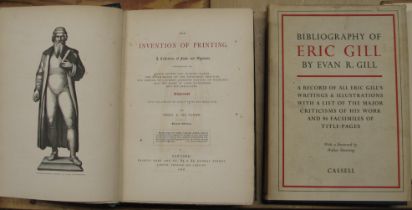 [BIBLIOGRAPHY] DE VINNE (T.) The Invention of Printing, lge 8vo, plates, cloth (inner hinge weak)