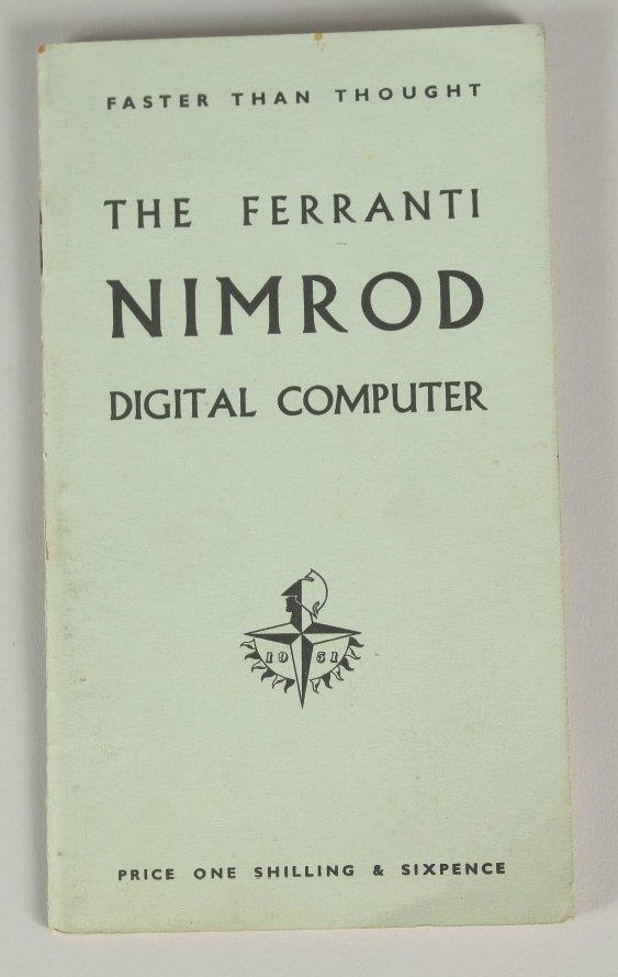 [EARLY COMPUTING / ARTIFICIAL or MACHINE INTELLIGENCE / (thought to be the) FIRST BOOK ABOUT A
