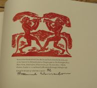[ACORN PRESS / WHITTINGTON PRESS] WEISSENBORN (Hellmuth) Ruins. A Picture Anthology, obl. folio,