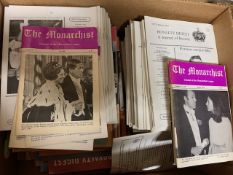 [ROYALTY] q. of rare periodicals (1 box).