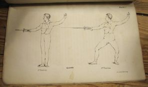 ROLAND (G.) Introductory Course of Fencing, 8vo, 5 plates, pict. boards (worn), Edinburgh, 1837.