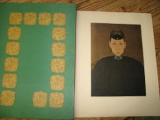 [CHINESE ART] KIEL (H.) translator: Antique Chinese Portraits, folio, plates, clamshell box,