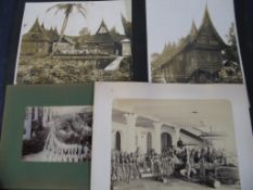PHOTOGRAPHY / SUMATRA / MALAYA / SINGAPORE: group of 19th & early 20th century photographs,