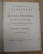 NEWTON (Isaac) Mathematical Principles of Natural History...Translated into English...by Robert