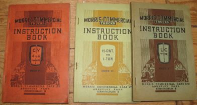 [MOTORING / TRUCKS] Morris Commercial Trucks Instruction Manual for the L. C. 25-CWT Model, 8vo,