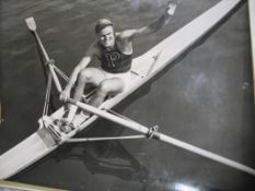 ROWING, 6 x press photos, 1949 captions verso (6).