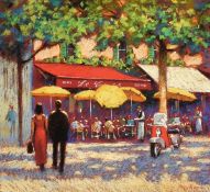 Tony Rome (20th Century), 'The Colours of France', pastel, signed, 20" x 20" (51 x 51cm).