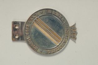 THE R.N.V.R. OFFICER'S ASSOCIATION CLUB, LONDON CAR MASCOT.