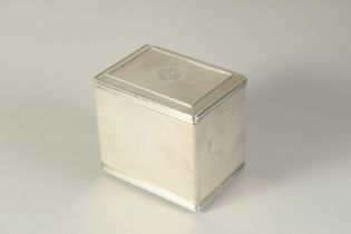 A SUPERB VICTORIAN DOUBLE-ENDED TEA CADDY. London 1833. Maker: C B & W S.