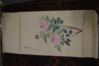 Chinese scroll painting.