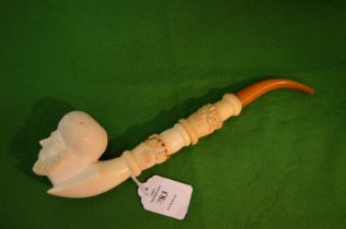 A good large meerschaum pipe.