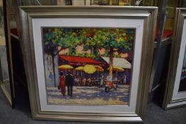 Tony Rome, The colours of France, pastel, signed.