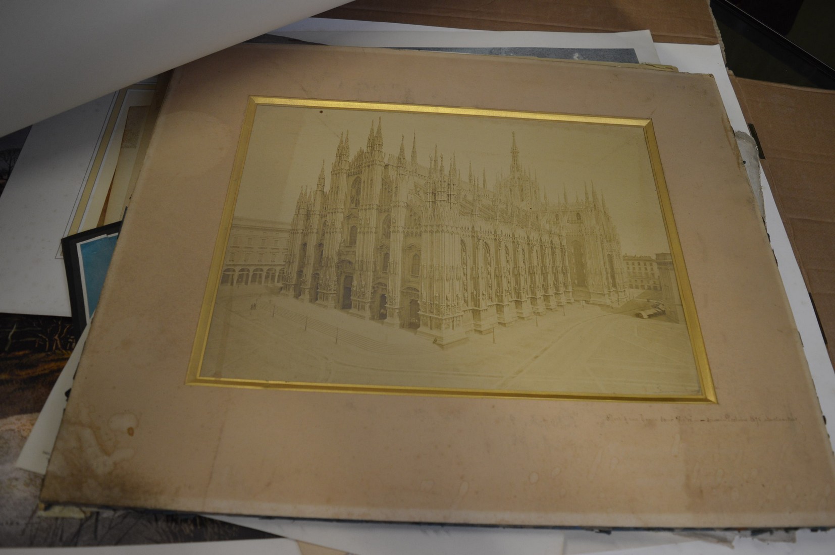 A group of unframed prints and engravings etc. - Image 6 of 6